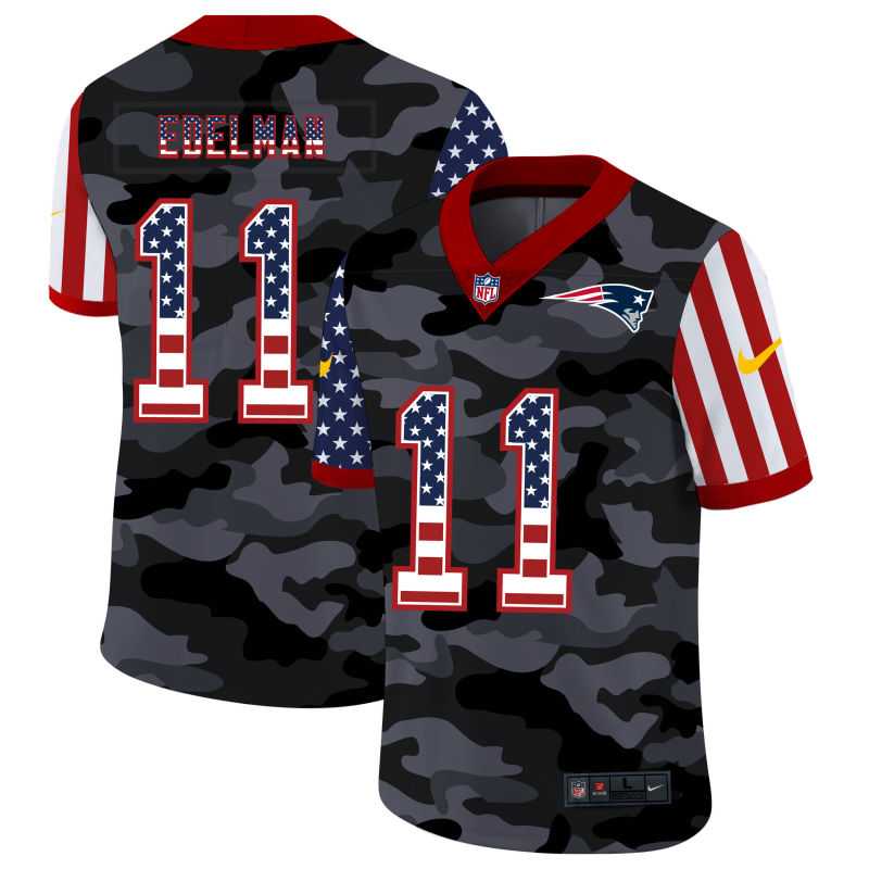 Nike New England Patriots 11 Edelman 2020 USA Camo Salute to Service Limited Jersey zhua,We sell and wholesale Nike New England Patriots 11 Edelman 2020 USA Camo Salute to Service Limited Jersey zhua on line form chian!